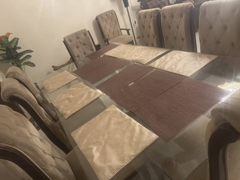 Dinning table with chairs 2