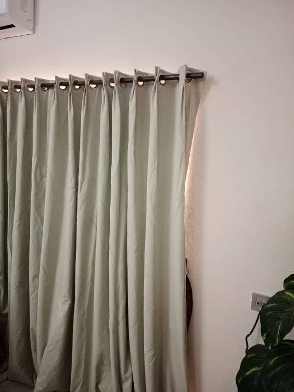 Imported curtains available 3