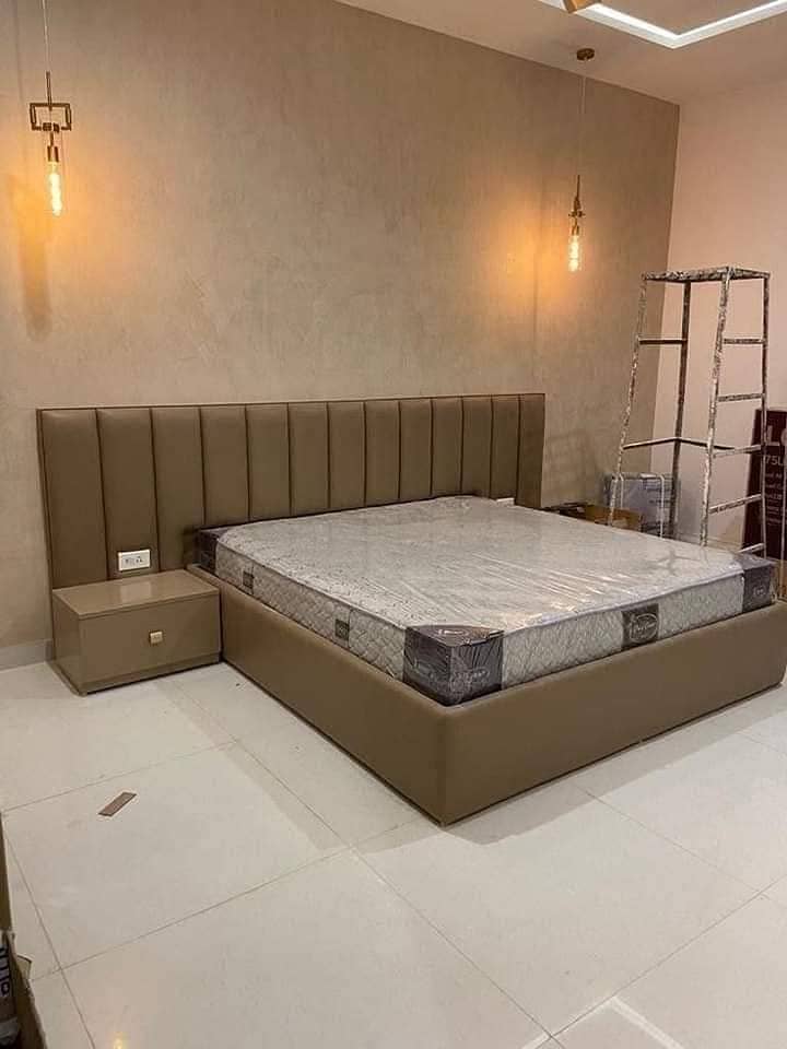 bed/Double bed/king size bed/bed set/Poshish bed/furniture 3