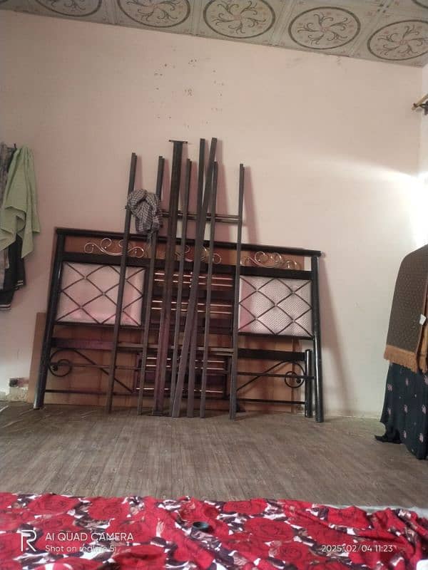 iron bedroom set for sale 0