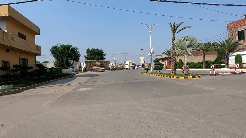 Corner 10 Marla Residential Plot Situated In Pak Valley Housing Scheme For sale 3