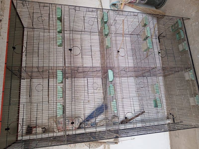 2 Cages for sale with Complete Accessories (16k each demand). 1