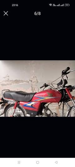 Honda cd 70 orignal tanki tapy for sale sath original monogram Bhi ha