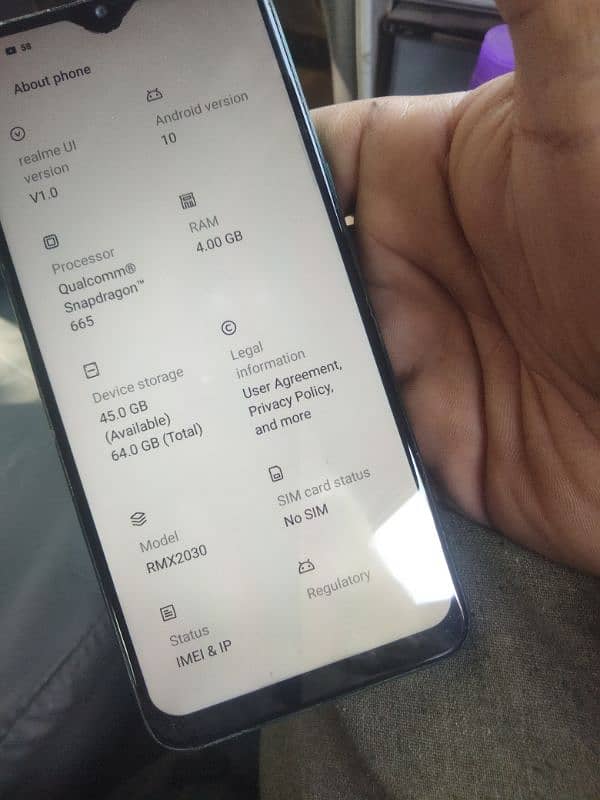 realme 5i 4 gb 64 gb pta approved 4