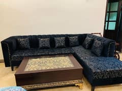 6 seater L shape sofa