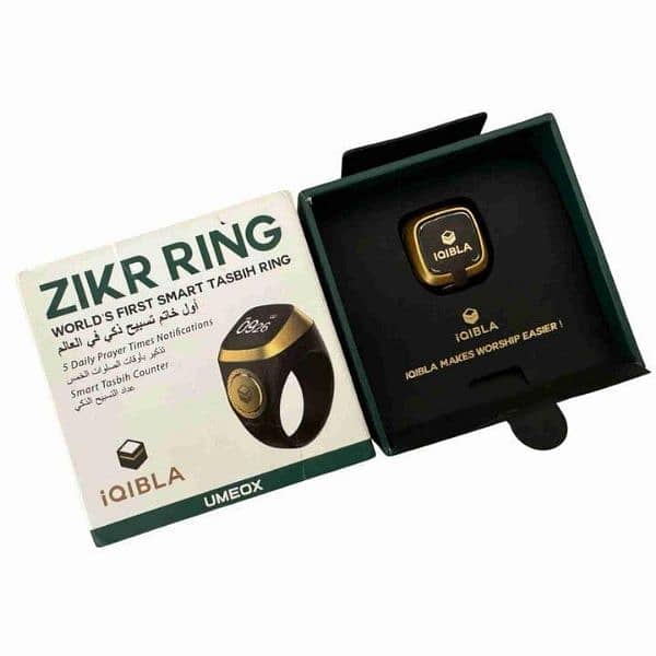 would's First Smart Digital Tasbih Zikr Ring 4