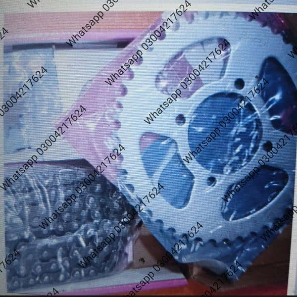 Sprocket Kit Set For CD 70 MotorCycle (Fully Imported) 5