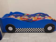 kids bed blue colour