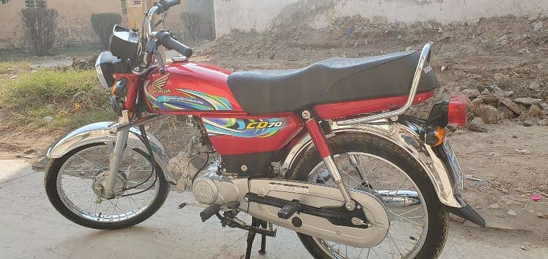 Honda cd 70 model 2024 Islamabad number 2