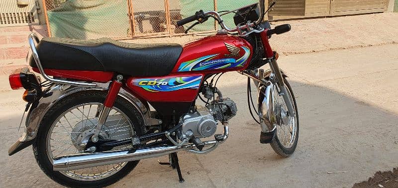 Honda cd 70 model 2024 Islamabad number 3