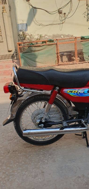 Honda cd 70 model 2024 Islamabad number 5