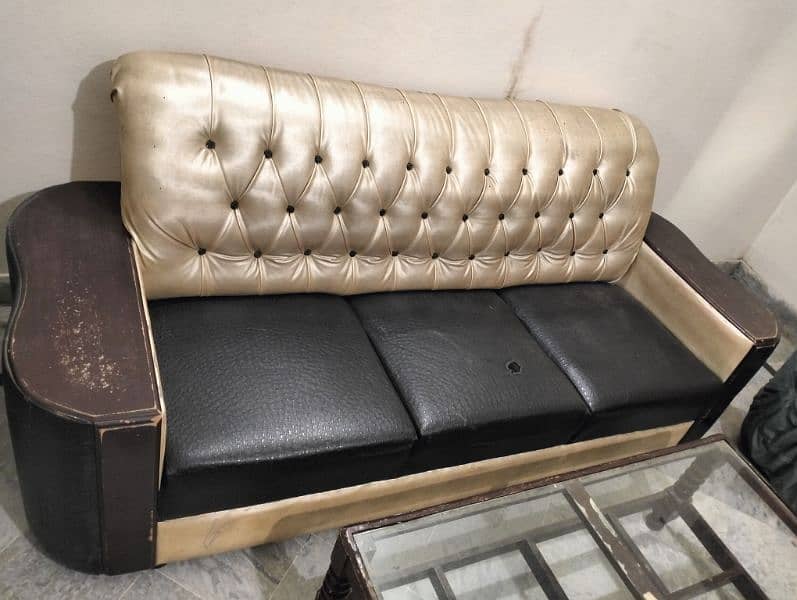 6 Seater Sofa Set Used For Sale 0