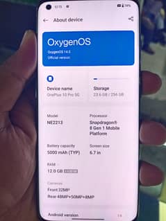 one plus 10 pro Official PTA approved