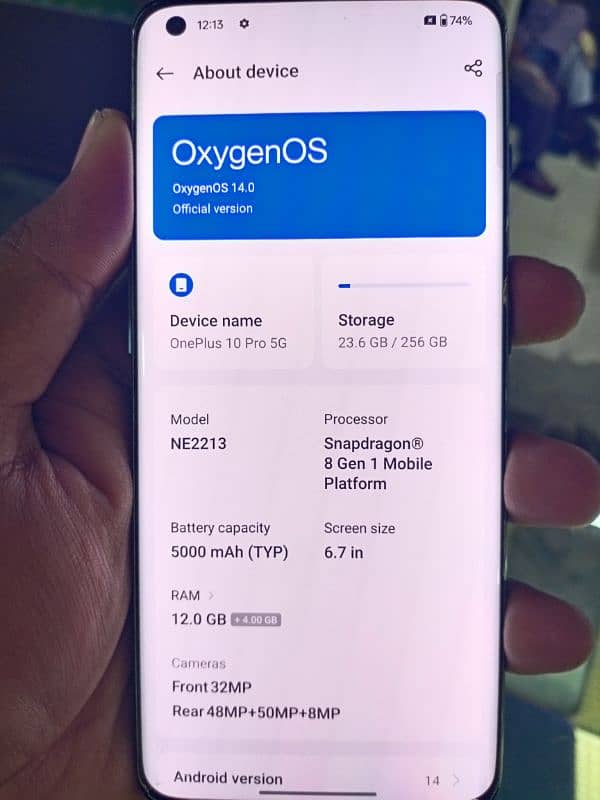 one plus 10 pro Official PTA approved 0