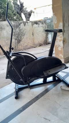 Elliptical cycle exercise machine treadmill  runner r gym air bike