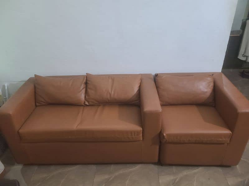 BED WITH MATCHING SOFA SET 3 2 1 6