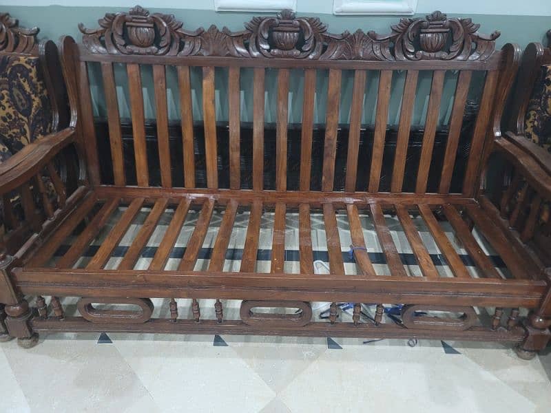 Pure Wooden Sofa Sheesham 1