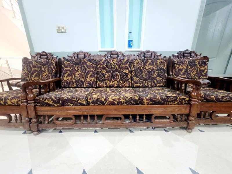 Pure Wooden Sofa Sheesham 2