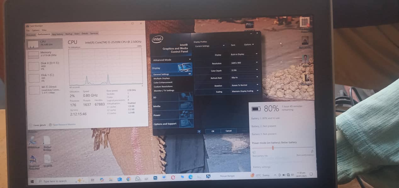 Dell e6420 LED 8GB RAM 120GB SSD 2