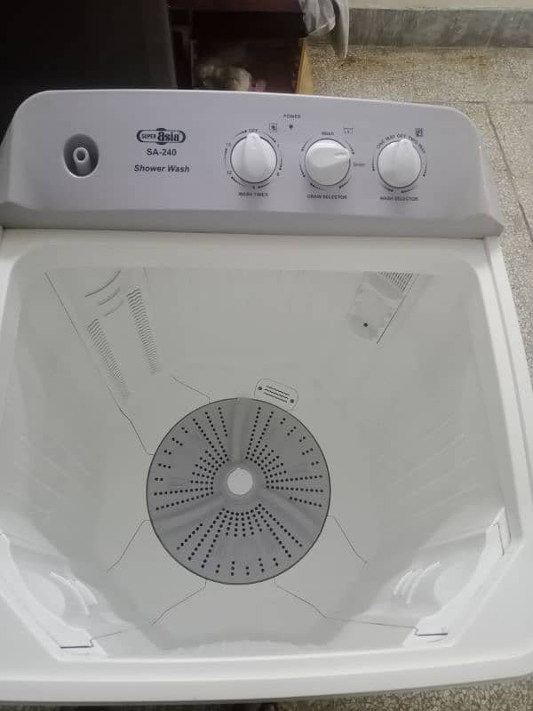 washing machine super asia SA-240 shower wash 7