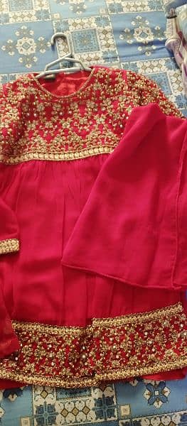 6 To 7 year girl wedding wear for sale 0