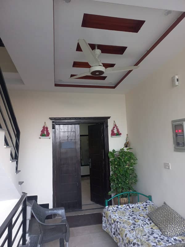 6 Marla New Double Storey House 4 Bedrooms, Kitchens 2 Lounge. 4 Baths. 2