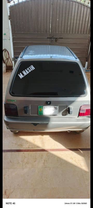 Suzuki Mehran VXR 2015 urgent 3