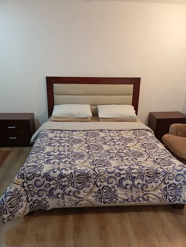 Gulberg heights Two bed luxury furnished apartments available for rent R sale 9