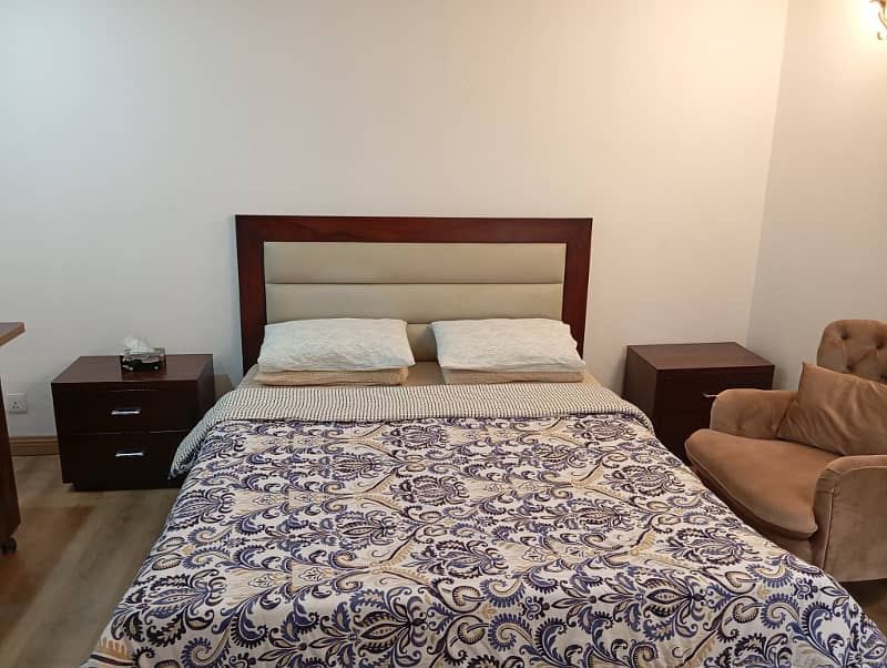 Gulberg heights Two bed luxury furnished apartments available for rent R sale 10