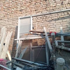 Glass Door frame for shop