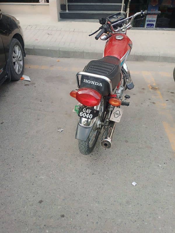 Honda CG 125 for sale demand 110 0