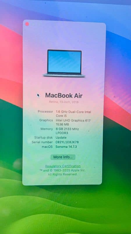 Apple Mac book 256 Gb For sale All Ok 1