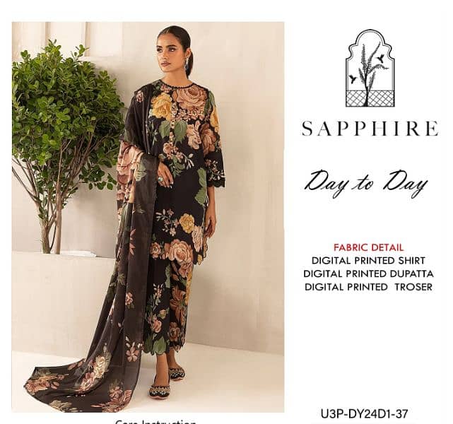 sapphire lawn suit 2