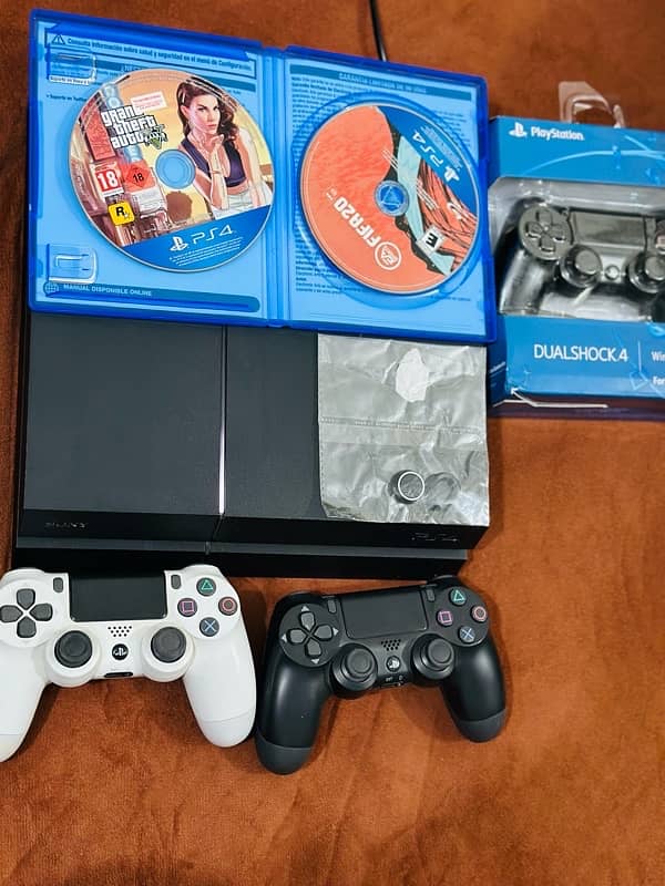 ps4 fat 500gb sealed pure condition 0