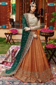 latest luxurious wedding collection/party dress/unstitched/fancy dress