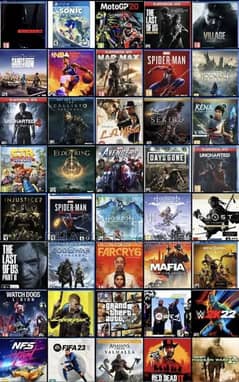 Games for ps4 and ps5