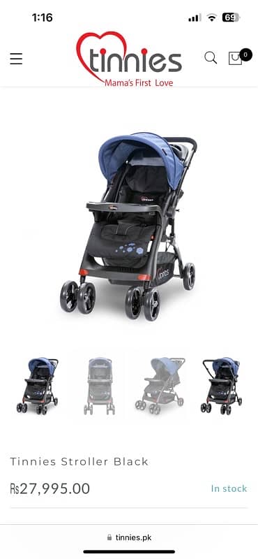 tinnies stroller for sale 2