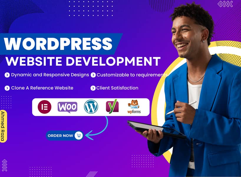 Design and Develop a Landing Page Business/Agency WordPress Website 0