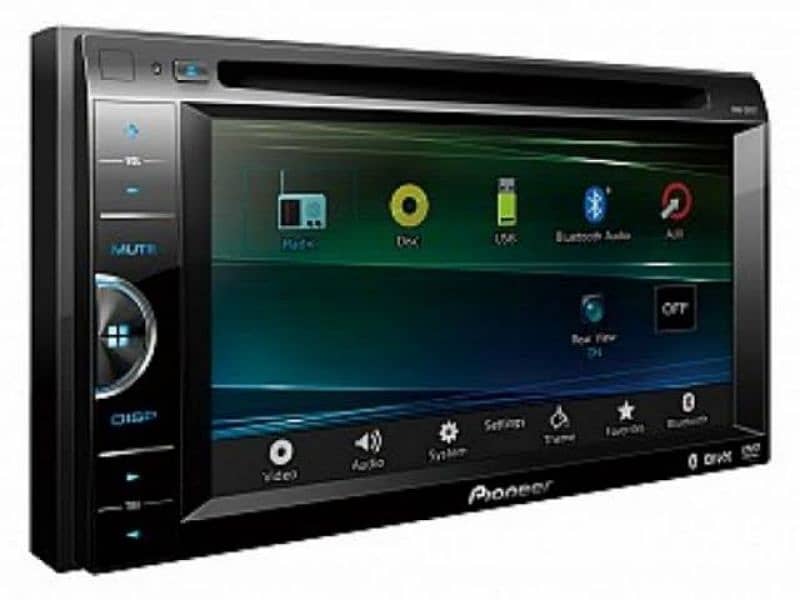 pioneer car stereo player 7 inch 8