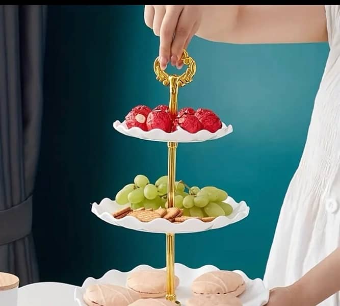 3 Tier Cupcake Stand for Tea 1