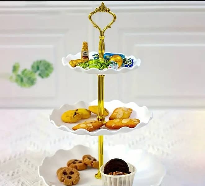 3 Tier Cupcake Stand for Tea 5