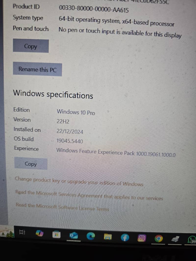 Dell Latitude E6530 I5 3rd gen 4/128ssd / 10/10 4