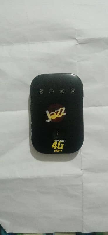 jazz super 4g unlock internet wifi device. 1