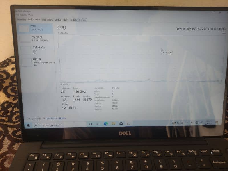 Dell XPS core i7 7 8