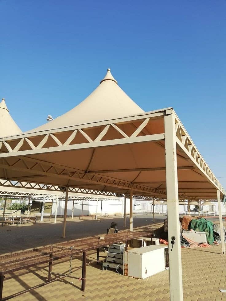 sheds \ fiberglass sheds \ tensile shades \ car parking shed \ shade 8