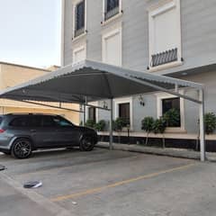 sheds \ fiberglass sheds \ tensile shades \ car parking shed \ shade