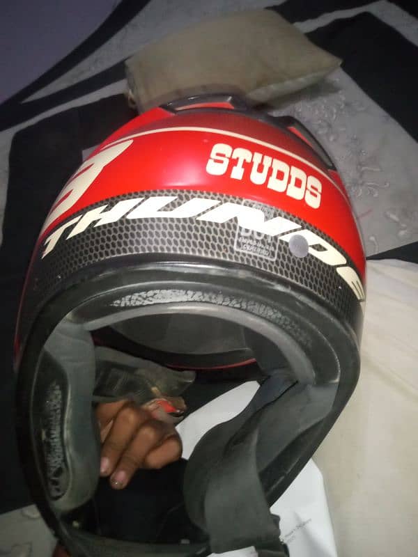 studds dot certified helmet for sell  neat and clean 1