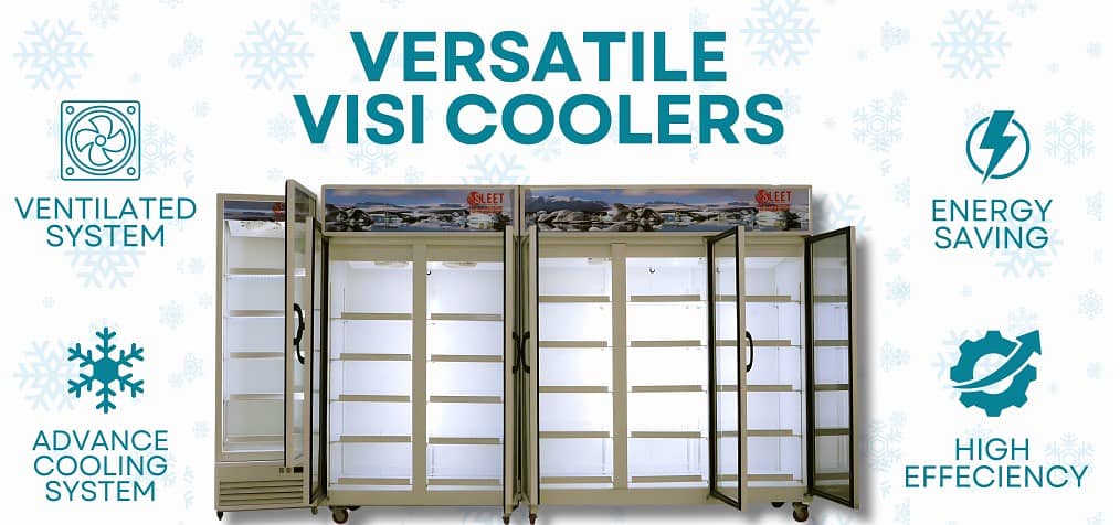 Visi Cooler | Visi Chiller | Display Chiller | Tow door cooler 2