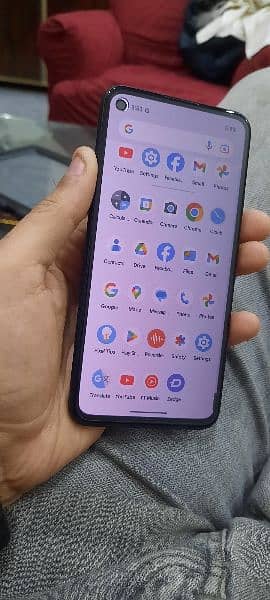 Google pixel 4a 4g in good condition 6gb 128gb pta approved back rough 1