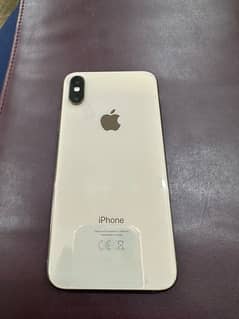 iPhone XS 256gb pta approved with box line in panel